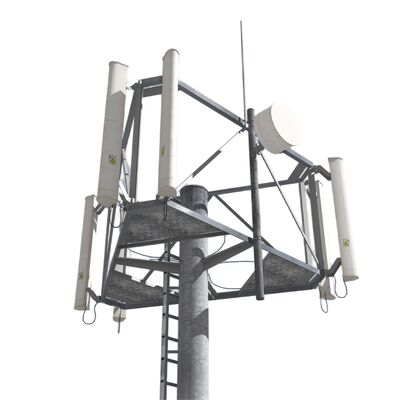 Monopole Tower, EN 1991-1-4 ve EN 1993-3-1 tasarım kodu ile hafif ve yüksek germe çelik sınıflarından inşa edilmiş bir telekom kulesidir.