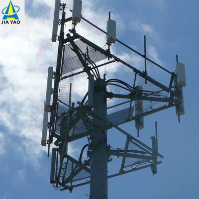 20M 30M Monopole OEM ODM Özelleştirilebilir Telekomünikasyon Kulesi Tam Yükseklik Malzeme Tasarım Hizmeti