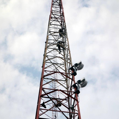45M Quick Deployment 4 Legged Tower For 5G Coverage Expansion Project