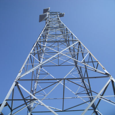 4G Kablosuz Dış Televizyon Cep telefonu İletişim Uydu Mikrodalga Radyo Anten Çerez Kulesi 4 Bacak Köşe Kulesi
