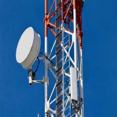 10 - 60M Galvanizli Tubular Çelik Kulesi Wifi Sinyal Bts Televizyonlar 3 Bacaklı Tubular Çelik Kulesi