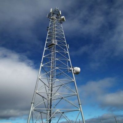 Tubular Telekom Çelik 3 Bacaklı Kule Mobil Ağ 4G 5G Sinyal Radyo Anten Üçgen Telekomünikasyon Kulesi ve Aksesuarları