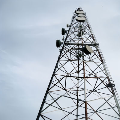 20m 30m 40m 50m 3 Bacak Kendini Destekleyen Kule Cep telefonu Telekomünikasyon Anten Radyo İstasyonu Tipi