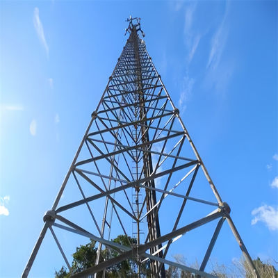 20m 30m 40m 50m 3 Bacak Kendini Destekleyen Kule Cep telefonu Telekomünikasyon Anten Radyo İstasyonu Tipi
