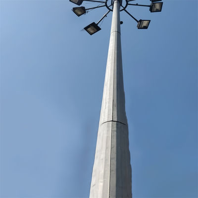 Çelik 20 Meter GSM Monopole Çelik Kulesi İletişim Kulesi Satılıyor Q345B/A572
