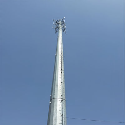 Çelik 20 Meter GSM Monopole Çelik Kulesi İletişim Kulesi Satılıyor Q345B/A572