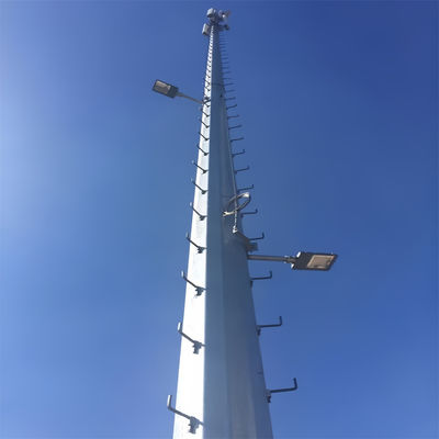 Çelik 20 Meter GSM Monopole Çelik Kulesi İletişim Kulesi Satılıyor Q345B/A572