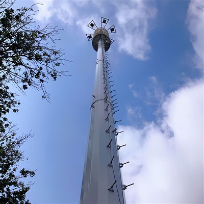 Özgür Monopole Tower100 Telekom Kulesi Anten Tipleri İletişim Tubular