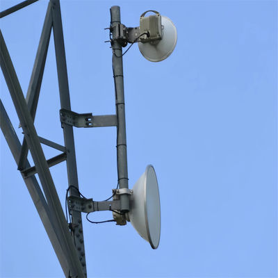 Kendini Destekleyen Galvanizli Kablosuz Wifi 3 bacaklı kule Köşeli Çelik Kule