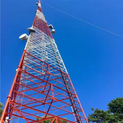 Televizyon Antenı direği Mast 3 Bacaklı Tubular Çelik Kule 175M- 300M