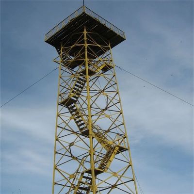 Metal Muhafız Kulesi Hapishane Güvenlik Gözcü Ateş İzleme Kulesi