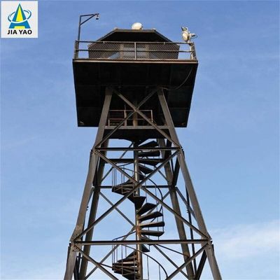 Gözleme Kulesi Çerezli açılı çelik platform Dağ Ormanı Görünümü Yangın Kulesi