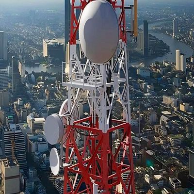 20 40 60 80 100 m Telekom Sığınağı Tasarım açısı Çerez Çelik Radyo Anten 4g Kablosuz Ekipman İletişim Kulesi