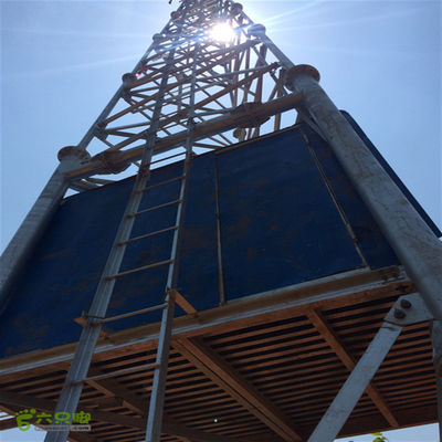 20 25 30 35 40 42 45 48 50 52 55 60 65 M En yüksek İletişim Kulesi Pylon Tüplü Demir Telekomünikasyon 3 Bacak Kulesi