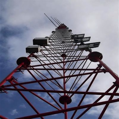 Üreticinin fiyatı 2g 3g 4g 5g Kablosuz Telekomünikasyon GSM Sinyal Anten 3/4 Bacaklı Tubular Çelik Kulesi