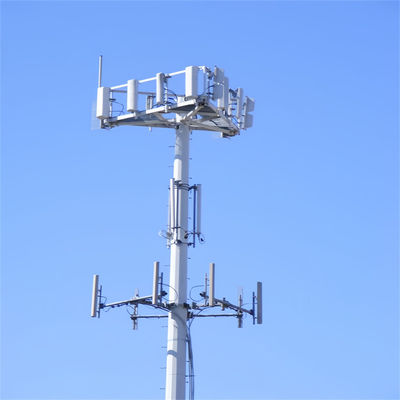Ağ Mobil Telefon Monopole Kulesi Demir Wifi Anten Sinyal Kulesi