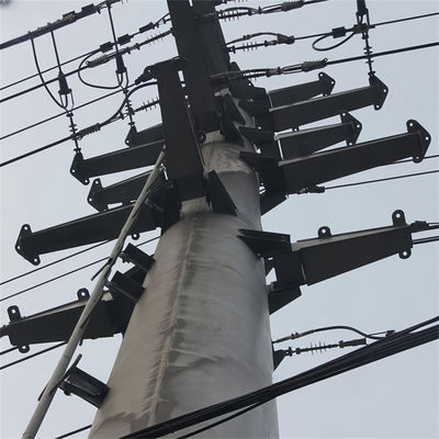 Üreticisi 75 Ft Dış 100 Km Menzilli Televizyon Anten Çelik Tüp Telekomünikasyon Mast Pole