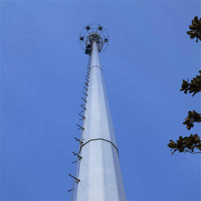 Kendini Destekleyen Küçük Telekomünikasyon Şirketi Hücre Anten Pylon 5g Ağı 20 Ayak Platformu Çatı Üst Kulesi