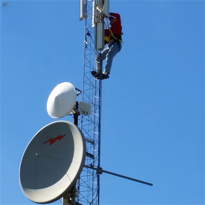 Kendini Destekleyen Küçük Telekomünikasyon Şirketi Hücre Anten Pylon 5g Ağı 20 Ayak Platformu Çatı Üst Kulesi