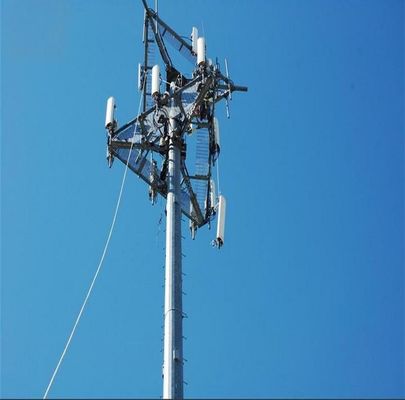 Özgür Monopole Tower100 Telekom Kulesi Anten Tipleri İletişim Tubular