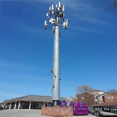Telekomünikasyon Mast Kulesi Cep Telefonu Sinyalı Kulesi Cep Telefonu Sinyalı Çelik Yapılar Kulesi
