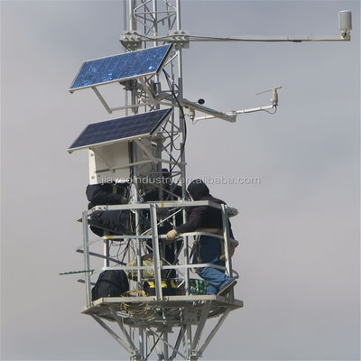 Ultrasonik Anemometre Kulesi Kablosuz Deniz Analog Sensörü 5-200M