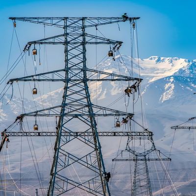 Yüksek voltajlı elektrik iletim hattı kulesi 10KV 33KV 66KV 110KV