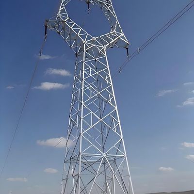 33KV 110KV Güç iletme kulesi açı demir kule rüzgar hızı 30-180 km/h