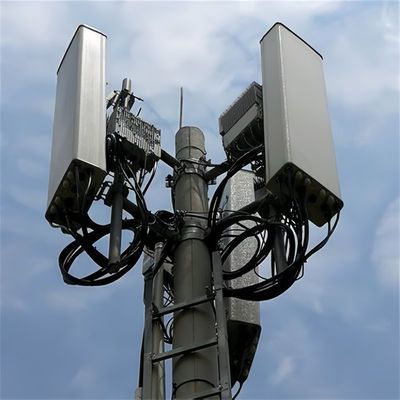 Telekomünikasyon Mast Kulesi Cep Telefonu Sinyalı Kulesi Cep Telefonu Sinyalı Çelik Yapılar Kulesi