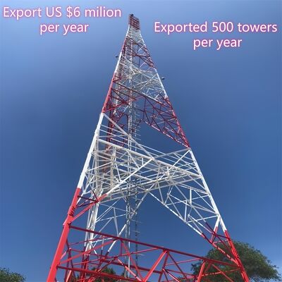 5 10 15 20 25 30 M Kendini Destekleyen Galvanize Çelişkili Çelik 3 Bacaklı Kule