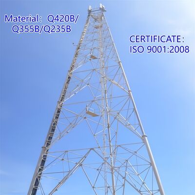 Endüstrideki zorlu yük ve çevresel gereksinimleri karşılamak için tasarlanmış güçlü ve dayanıklı 3 bacaklı tüplü çelik kule