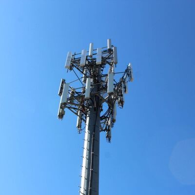 Monopole Tower, EN 1991-1-4 ve EN 1993-3-1 tasarım kodu ile hafif ve yüksek germe çelik sınıflarından inşa edilmiş bir telekom kulesidir.