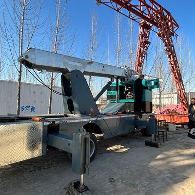 Teleskopik Galvanizli Çelik Işık + İletişim 15 20 25M 5G 4G Wifi Mobil Acil Durum Kulesi