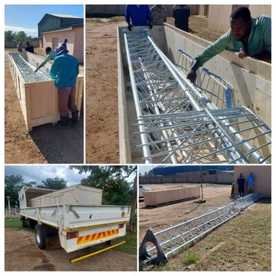 5G Telekom FM Yayını Rüzgar İzleme için Özelleştirilebilir 20m-120m Sıcak Daldırma Galvanizli Çelik Destekli Tel Kule