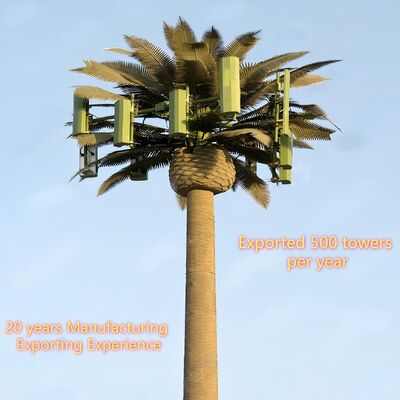 Environmental Eco-friendly Golf Course Bionic Pine Tree antenna mounts Camouflaged 5G Telecom Tower