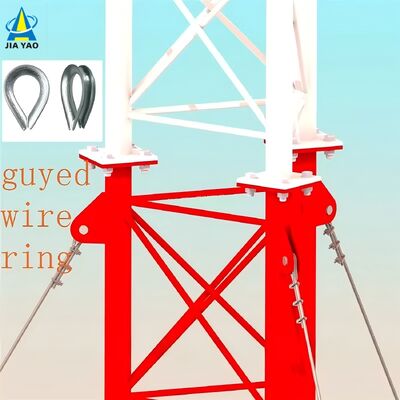 15m-60m Guyed Wire Tower for Hydrological Water Conservancy Monitoring & Remote Data Transmission