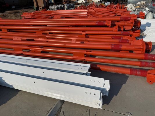 15 23 31M Düşük bakım 3 Bacaklı Tubular Çelik Galvanizli Dış 5G 4G Wifi Kırsal Telekom Kulesi