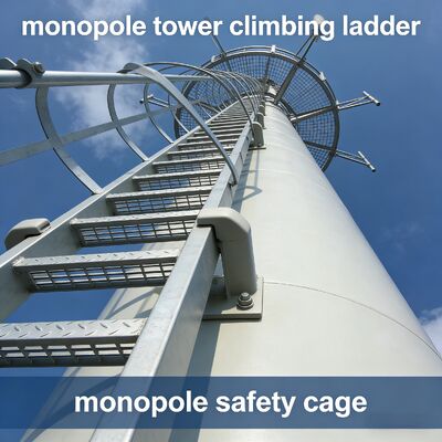 18 26 34M Kentsel Peyzaj Monopole Galvanizli Çelik Kendinden Destekli Dış Mekan 5G 4G Wifi Estetik Telekom Kulesi