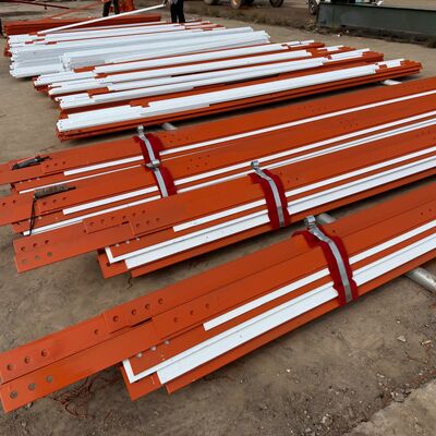 4 Legged Angular Port Terminal Communication Tower Corrosion Resistant For Logistics Tracking System