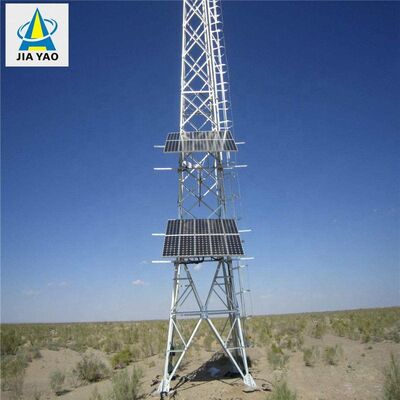 Rüzgar Santrali Güneş Parkı İzleme İçin Yenilenebilir Enerji Uyumlu Haberleşme Kulesi