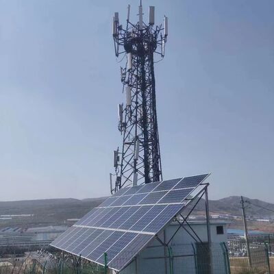 Rüzgar Santrali Güneş Parkı İzleme İçin Yenilenebilir Enerji Uyumlu Haberleşme Kulesi
