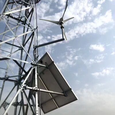 Rüzgar Santrali Güneş Parkı İzleme İçin Yenilenebilir Enerji Uyumlu Haberleşme Kulesi