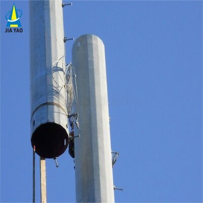 Sinyal Kapsamı İçin 28M Hava Koşullarına Dayanıklı Çelik Monopol İletişim Kulesi