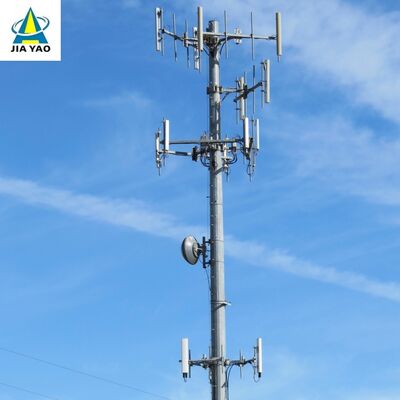 Kongre Merkezi İçin 15 23 35 Metre Temel Optimize Edilmiş Tek Kutuplu Kule Hafifliği
