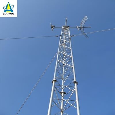 Kırsal Yayın Sinyal Kapsamı İçin 42M Uygun Maliyetli Gergili Kule