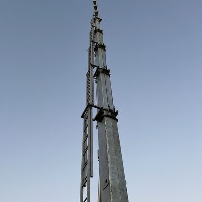 12m - 25m Taşınabilir Teleskopik Çelik Direk Kulesi, Mobil Baz İstasyonu ve Geçici Etkinlik Gözetimi İçin Elektrikli Kaldırma Sistemi ve Hızlı Kurulum Tabanı ile