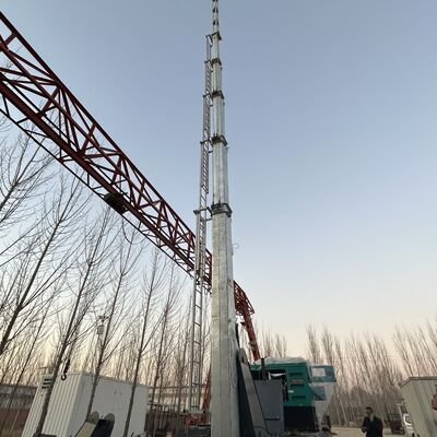 12m - 25m Taşınabilir Teleskopik Çelik Direk Kulesi, Mobil Baz İstasyonu ve Geçici Etkinlik Gözetimi İçin Elektrikli Kaldırma Sistemi ve Hızlı Kurulum Tabanı ile